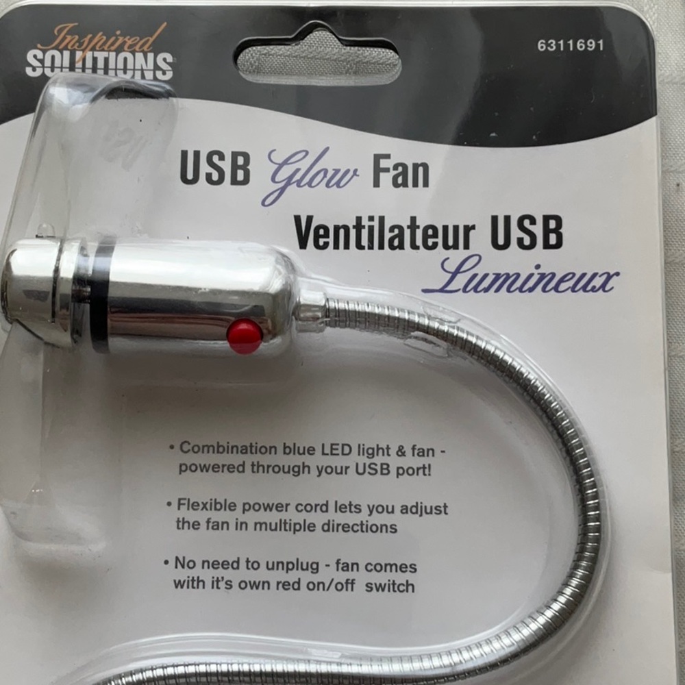 3 for $30 item - Inspired Solutions USB Glow Fan